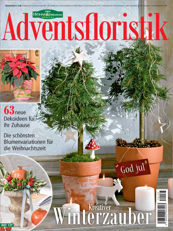 Wohnen & Dekorieren Sonderheft:  Adventsfloristik - Kreativer Winterzauber