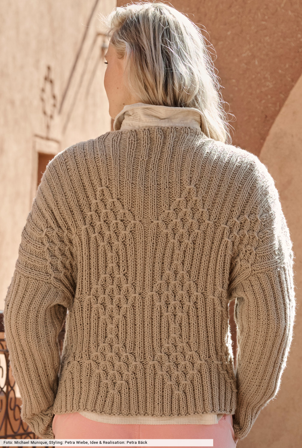 Modellansicht Bild 5: Pulli mit Rautenmotiven