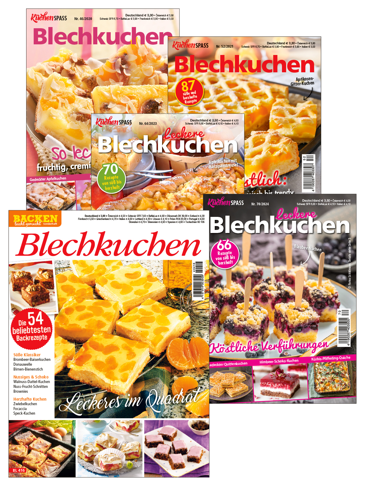 Sparpaket Produktbild: Blechkuchen-Bundle ZuBu24019