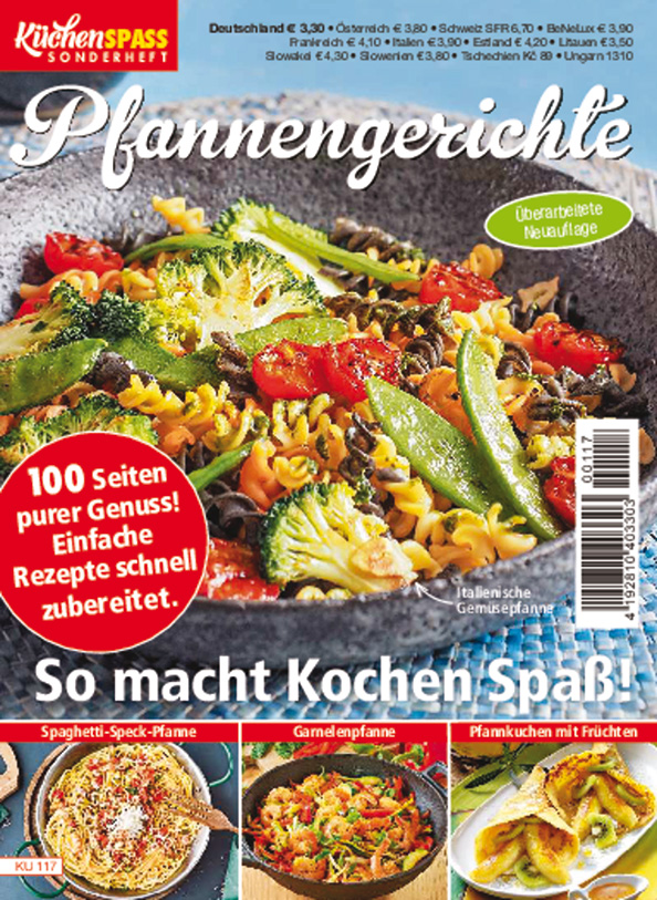 Magazin Produktbild: Küchenspass Sonderheft KU 117 - Pfannengerichte