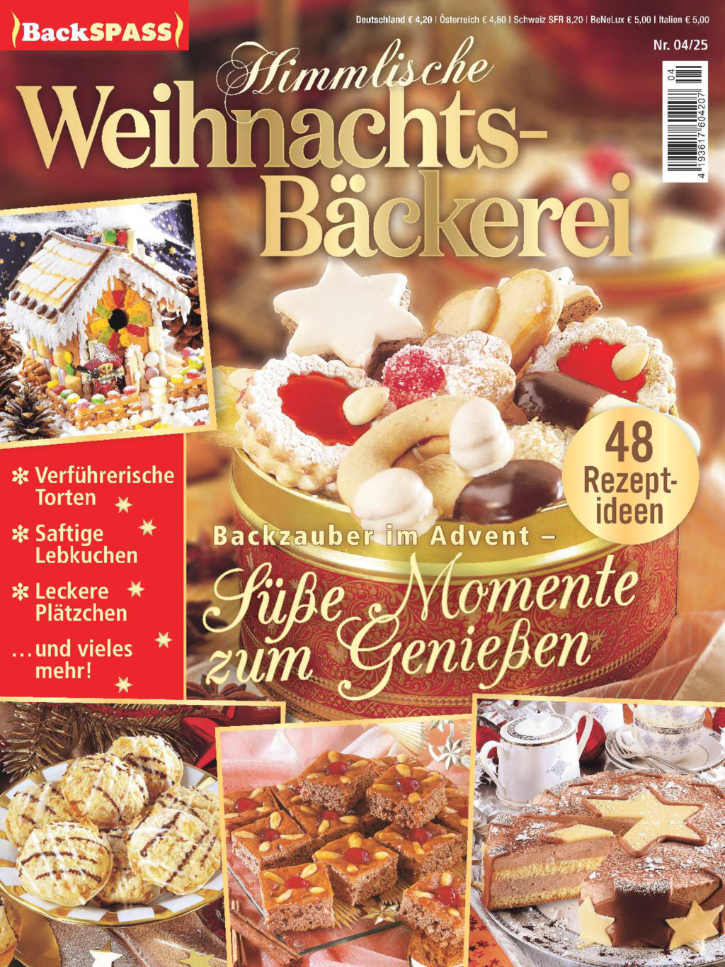 Magazin Produktbild: Backspaß BP 4/25 - Himmlische Weihnachtsbäckerei