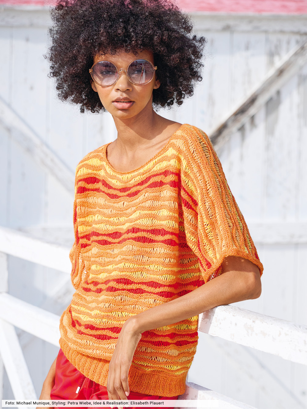 Modellansicht Bild 1: Wellenmusterpulli