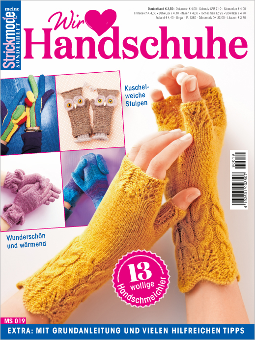 Magazin Produktbild: Meine Strickmode Sonderheft MS019 - Handschuhe & Stulpen