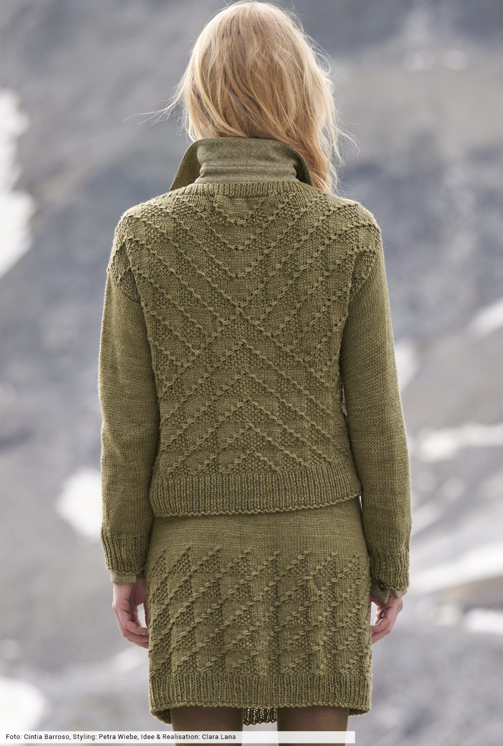 Modellansicht Bild 5: Cardigan und Rock
