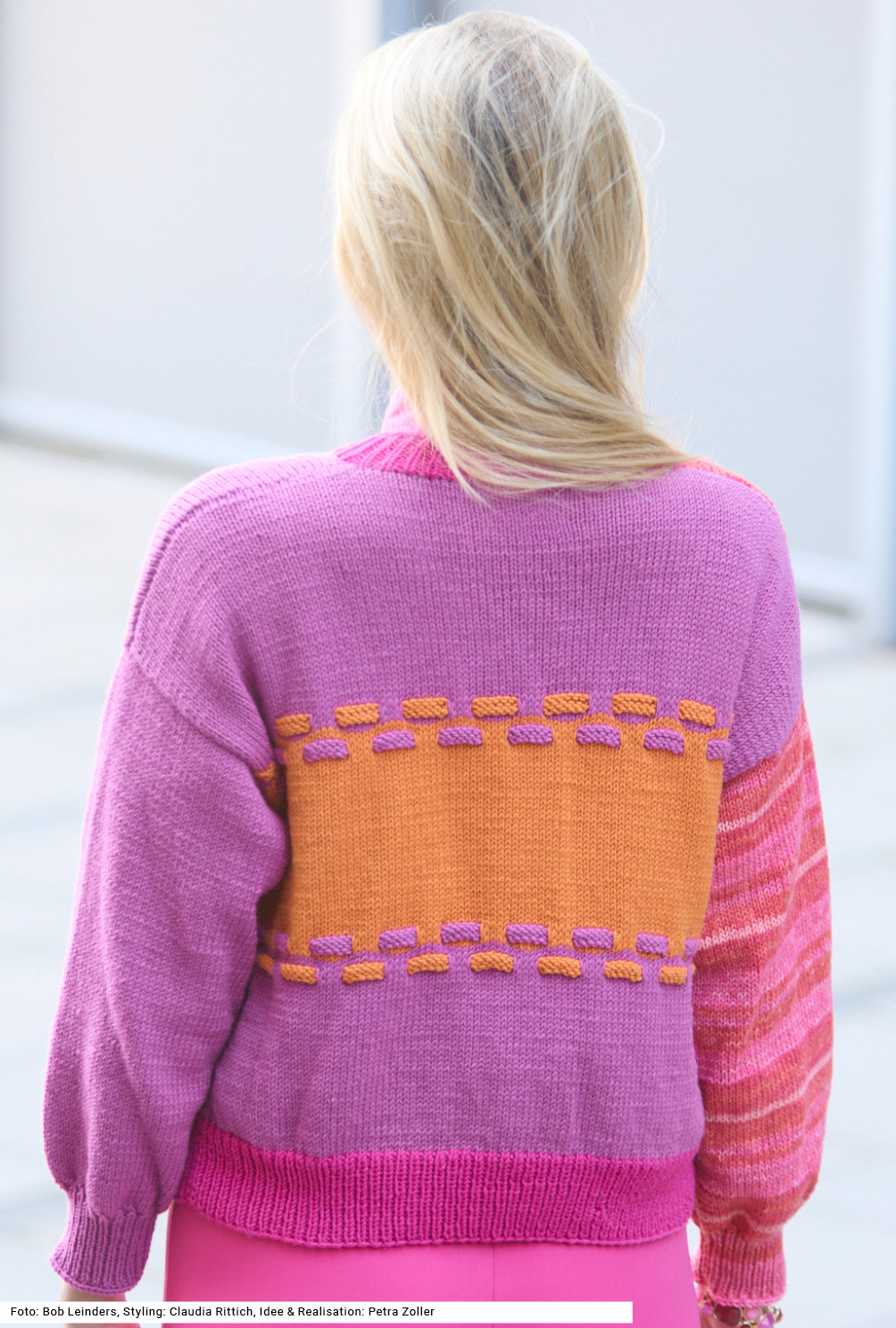 Modellansicht Bild 5: Jacke mit V-Ausschnitt