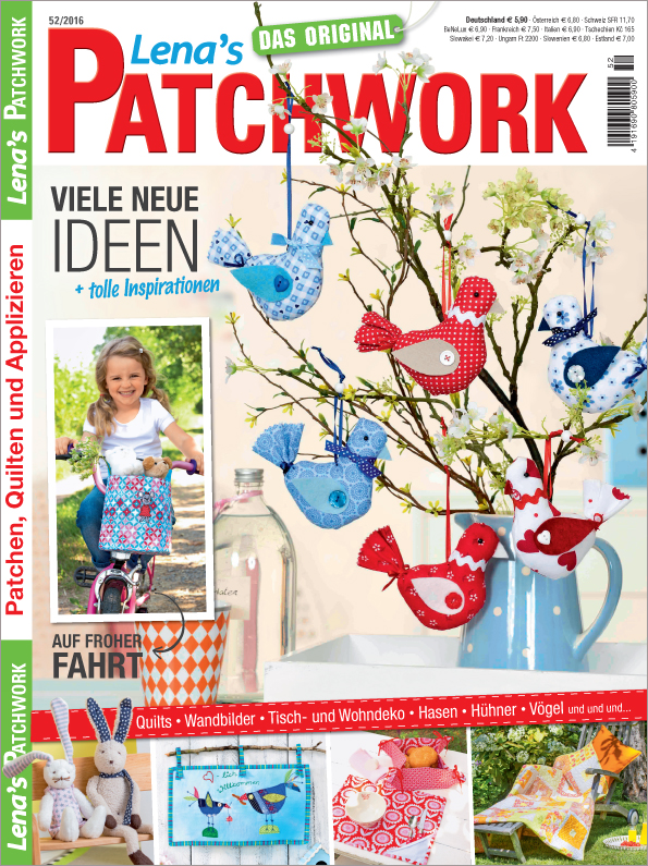 Lena´s Patchwork Nr. 52/2016 - Viele neue Ideen und Inspirationen