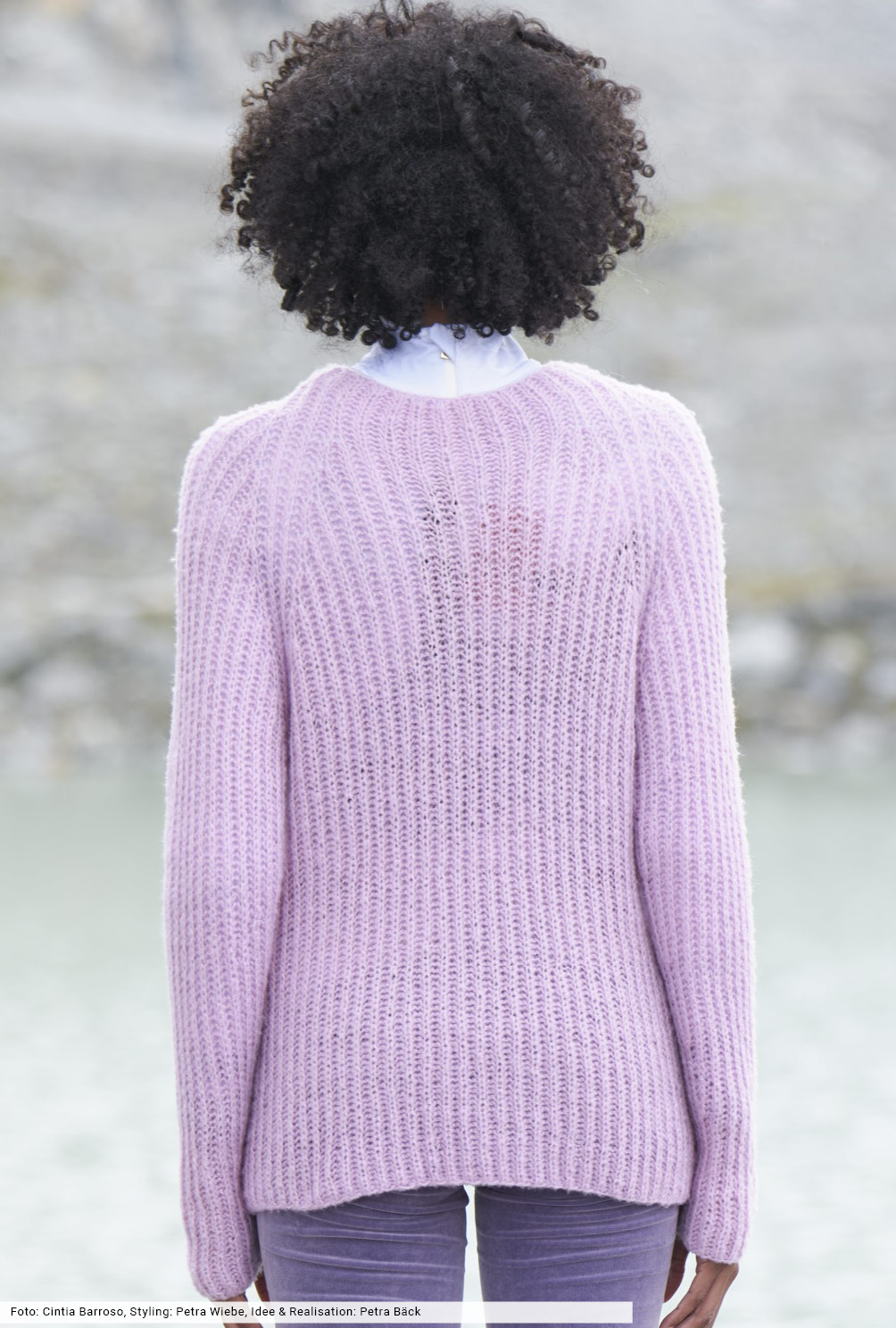 Modellansicht Bild 5: Nahtloser Rippenpulli