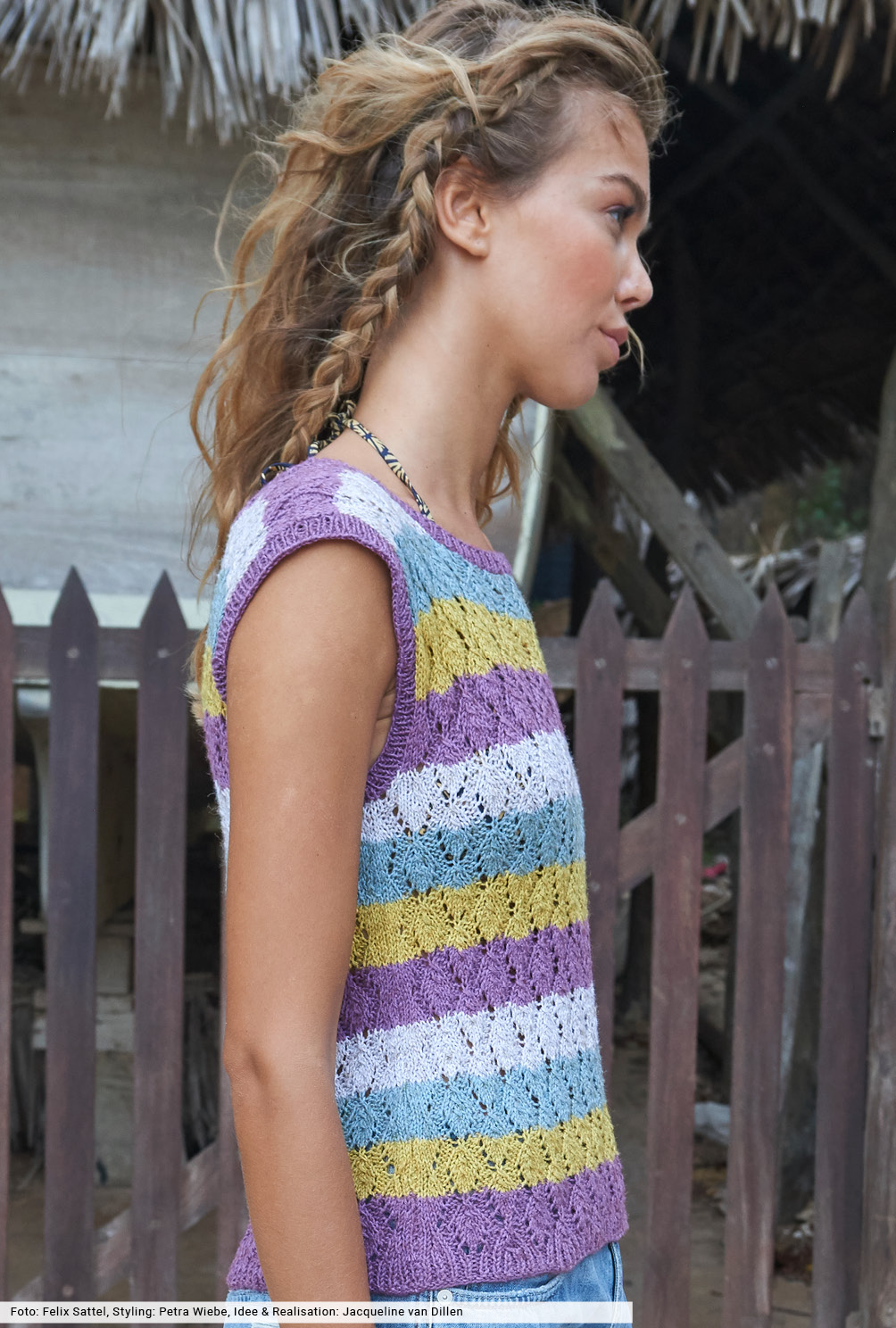 Modellansicht Bild 4: Gestreiftes Top