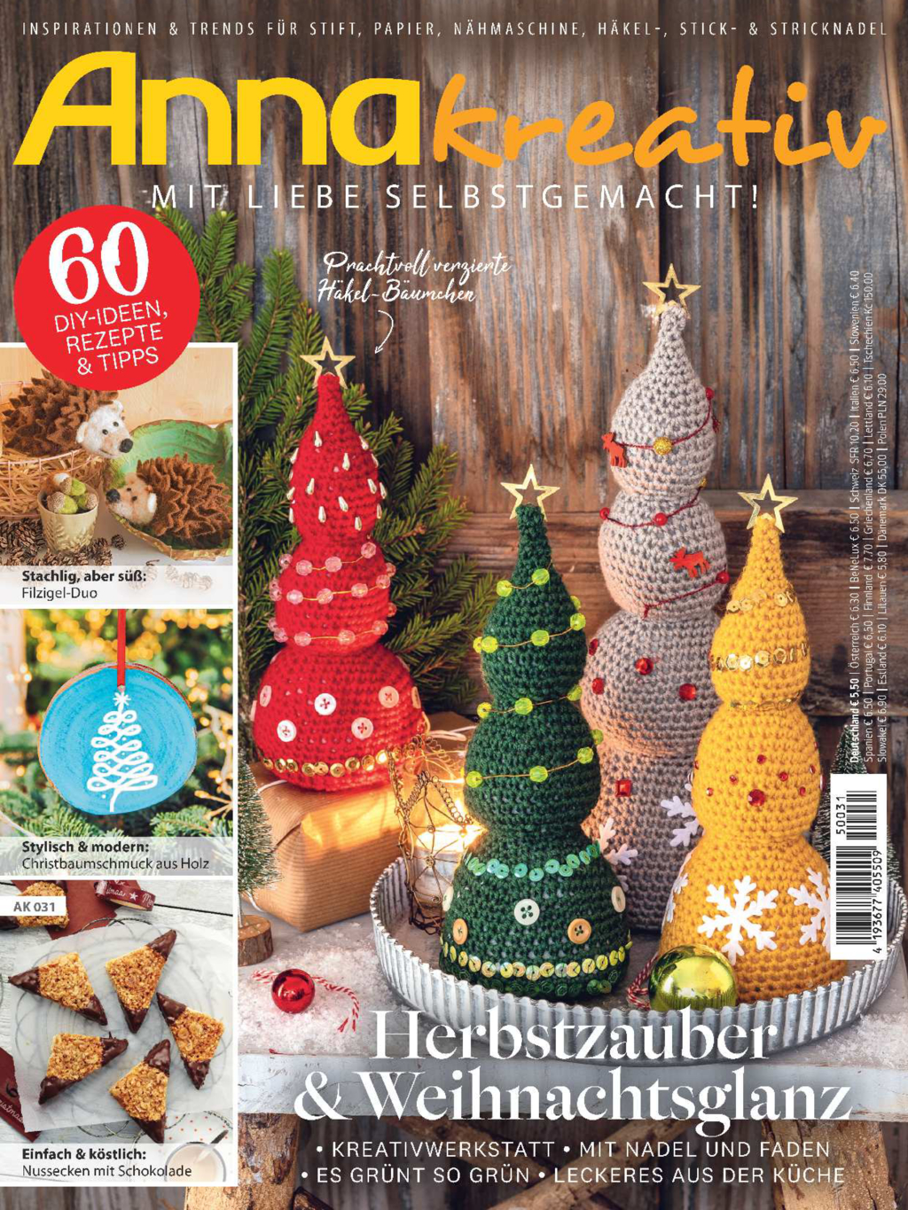 Magazin Produktbild: Anna kreativ AK 031 - Herbstzauber & Weihnachtsglanz