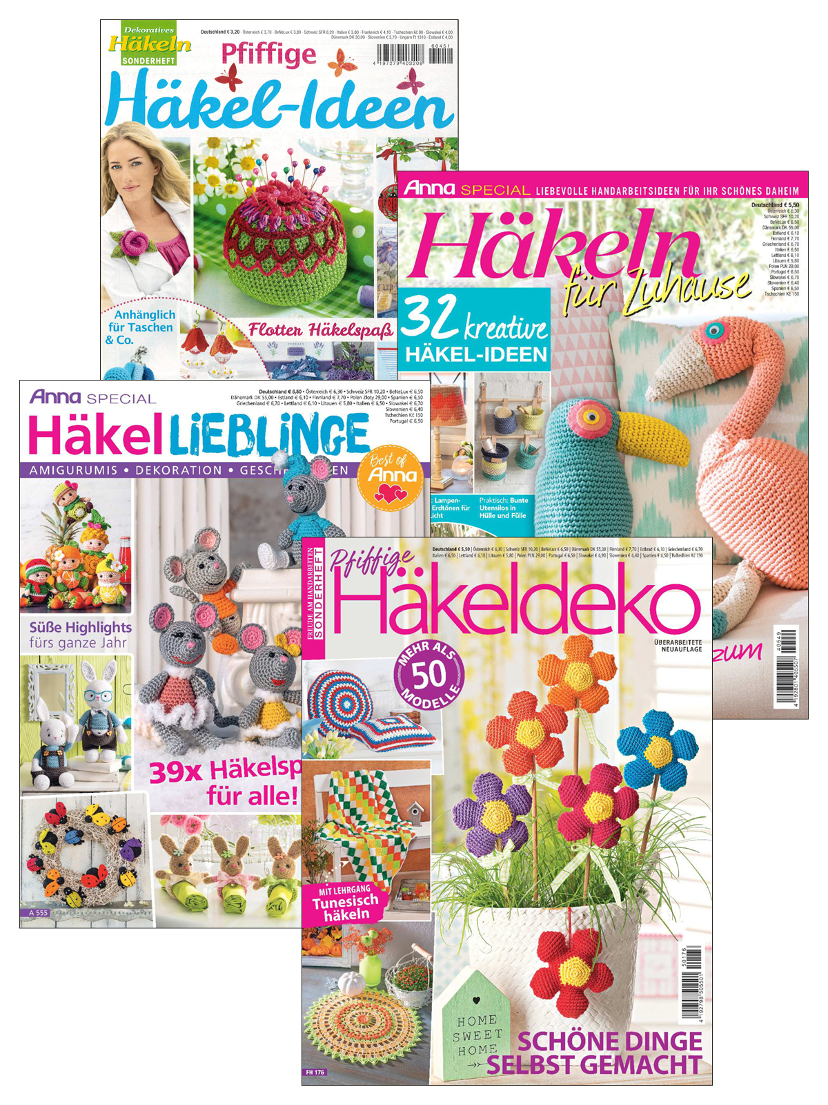 Sparpaket Produktbild: Häkeldeko-Bundle HaB25180
