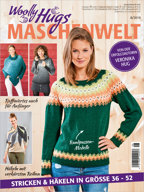 Woolly Hugs Maschenwelt Nr. 08/2019 Woolly Hugs Maschenwelt Nr. 08/2019