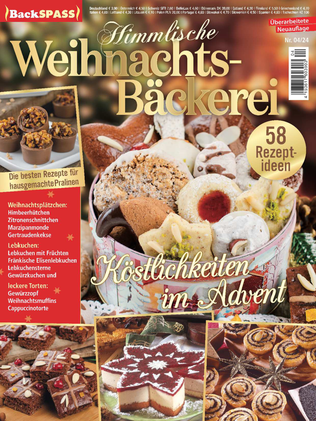 Magazin Produktbild: Backspaß BP 4/24 - Weihnachtsbäckerei