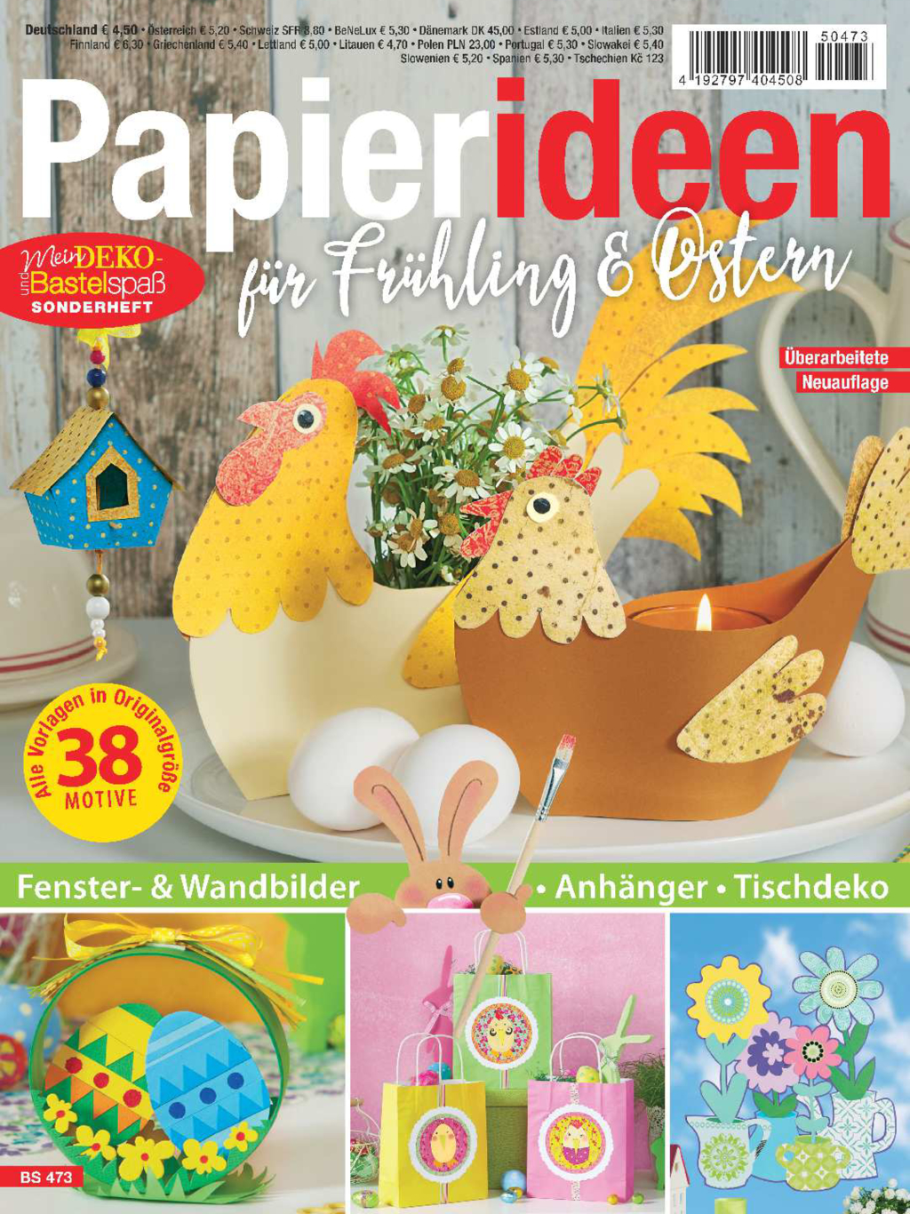 Mein Deko- und Bastelspaß Sonderheft BS 473 - Papierideen Magazin Produktbild: Mein Deko- und Bastelspaß Sonderheft BS 473 - Papierideen