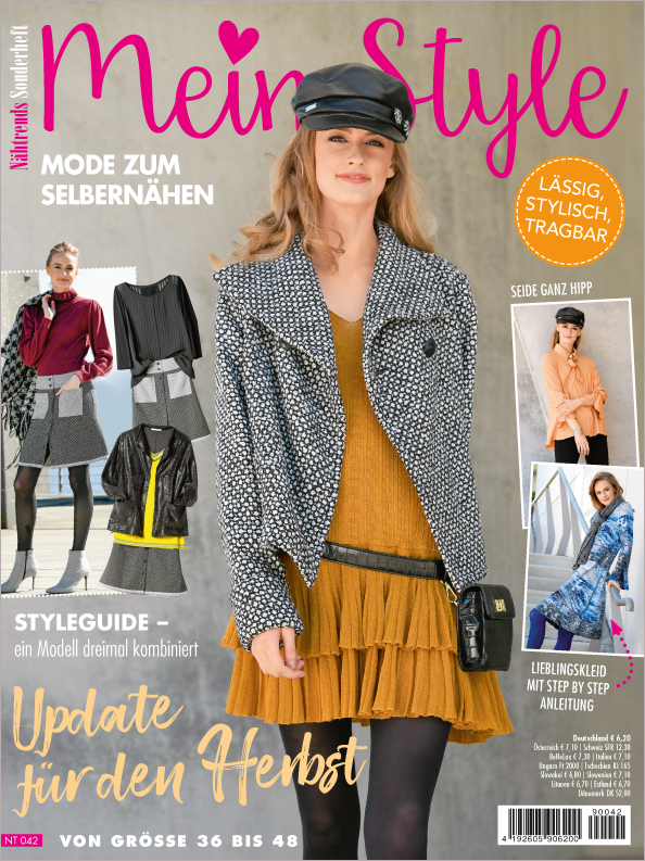 Nähtrends Sonderheft NT 042 - Mein Style - Update für den Herbst Magazin Produktbild: Nähtrends Sonderheft NT042- Mein Style - Update für den Herbst