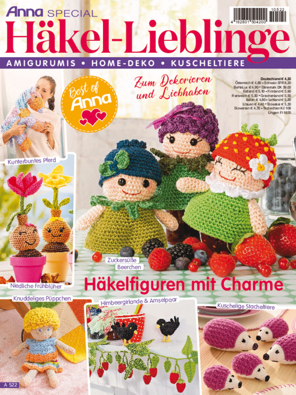 Magazin Produktbild: Anna Special A 522 - Häkellieblinge