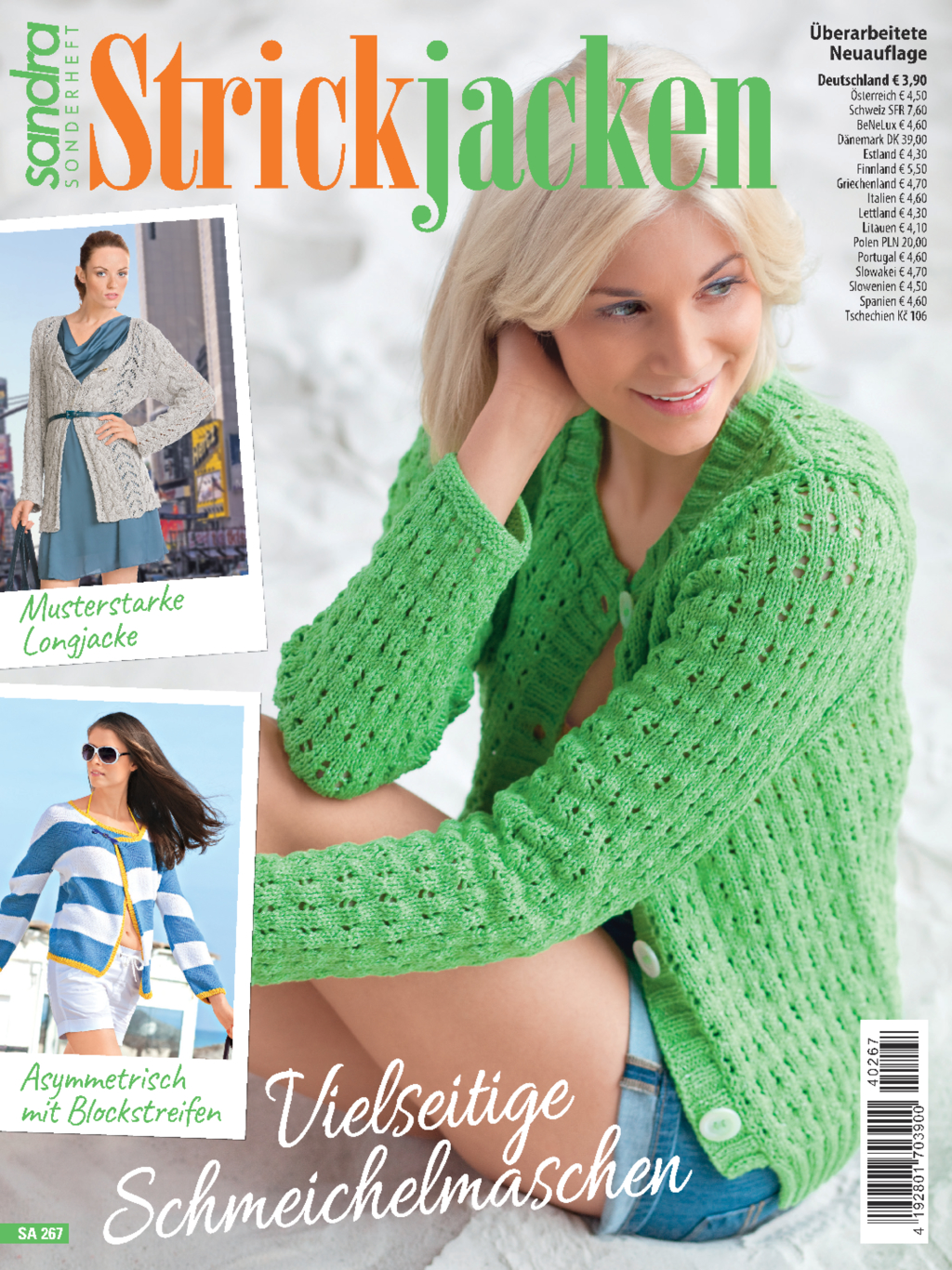Sandra Sonderheft SA 267 - Strickjacken Magazin Produktbild: Sandra Sonderheft SA 267 - Strickjacken