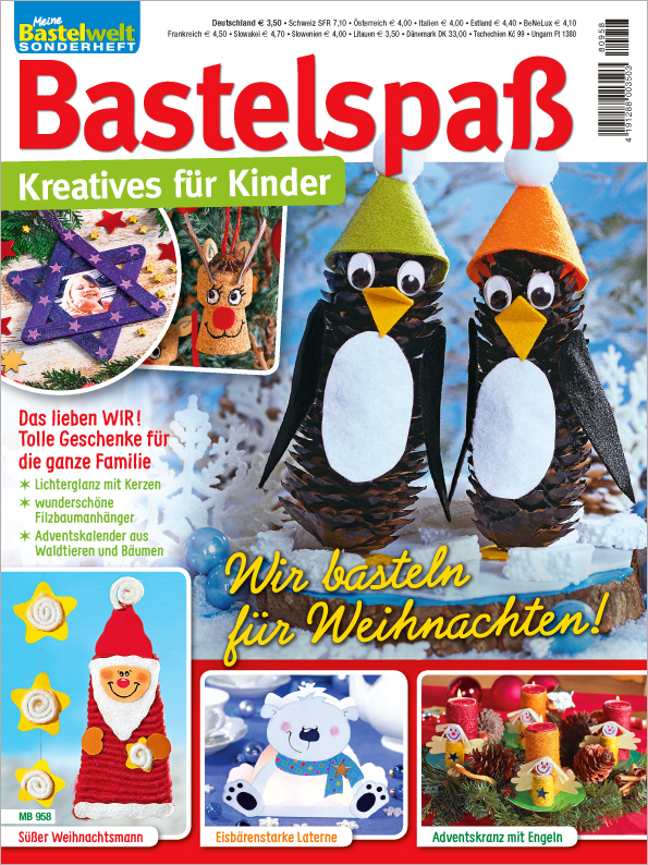 Meine Bastelwelt Sonderheft MB 958 - Bastelspaß - Kreatives für Kinder