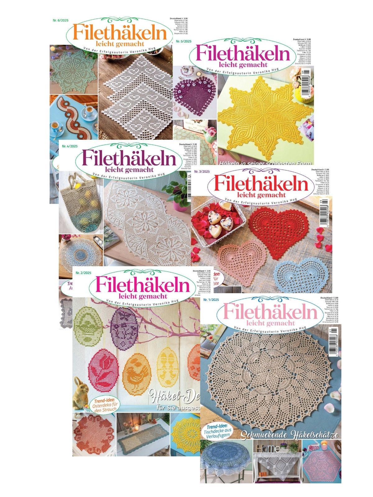 Sparpaket Produktbild: FILETHÄKELN LEICHTGEMACHT E-Paper Archiv 2025 - alle Ausgaben als E-Paper Sparpaket