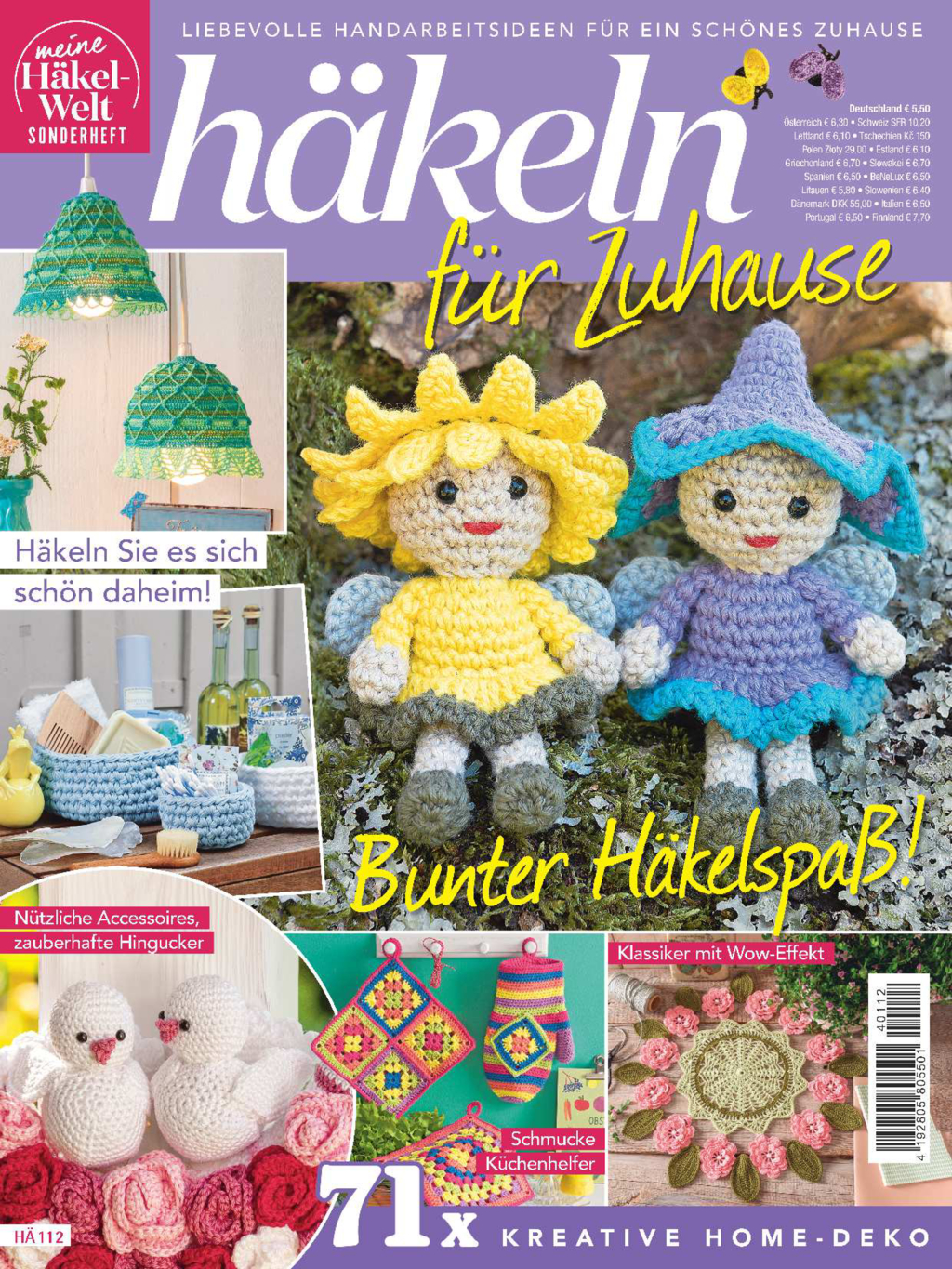 Meine Häkelwelt Sonderheft HaeW 112 - Häkeln für zuhause Magazin Produktbild: Meine Häkelwelt Sonderheft HÄ 112 - Häkeln für zuhause