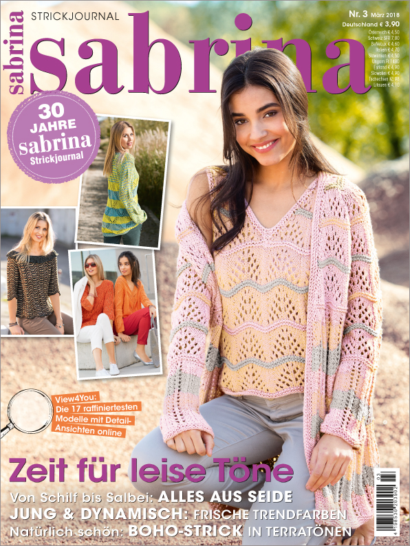 Magazin Produktbild: Sabrina Nr. 3/2018 Zeit für leise Töne