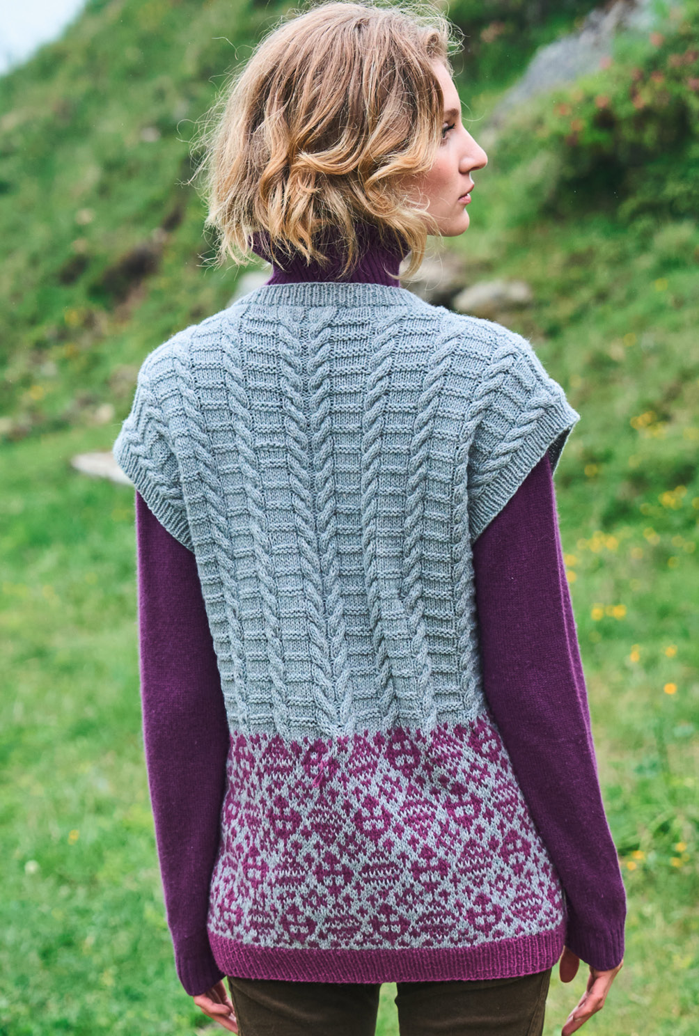 Modellansicht Bild 6: Pullunder mit Jacquardblende