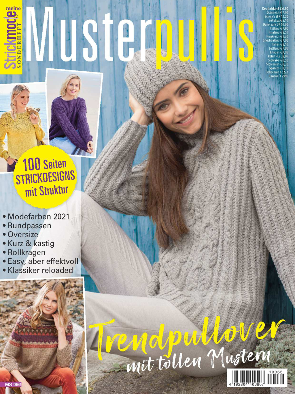 Magazin Produktbild: Meine Strickmode Sonderheft MS 066 - Musterpullis