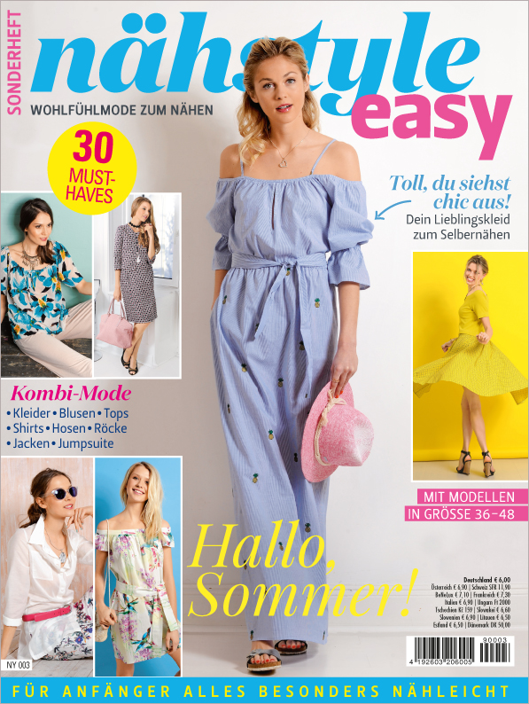 Nähstyle NY 003 Sonderheft easy - Hallo Sommer!