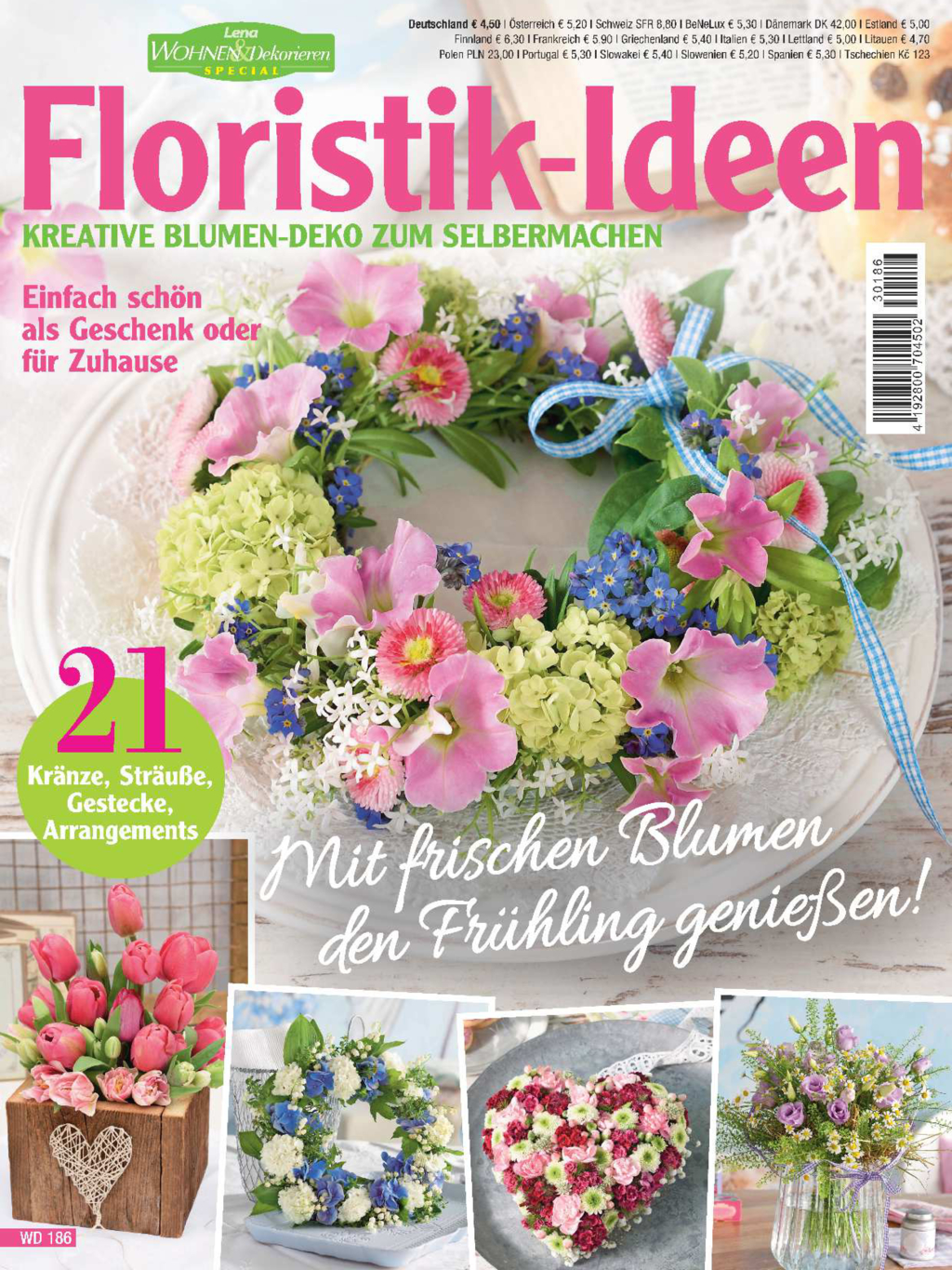 Magazin Produktbild: Lena Wohnen & Dekorieren Special WD 186 - Floristik-Ideen Frühling