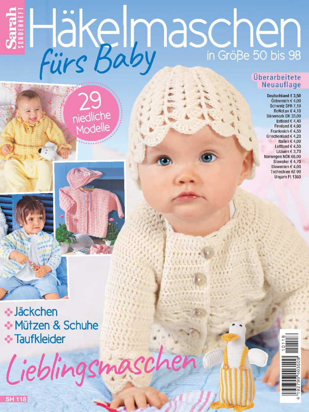Sarah Sonderheft SH 118 - Häkelmaschen fürs Baby Sarah Sonderheft SH 118 - Häkelmaschen fürs Baby