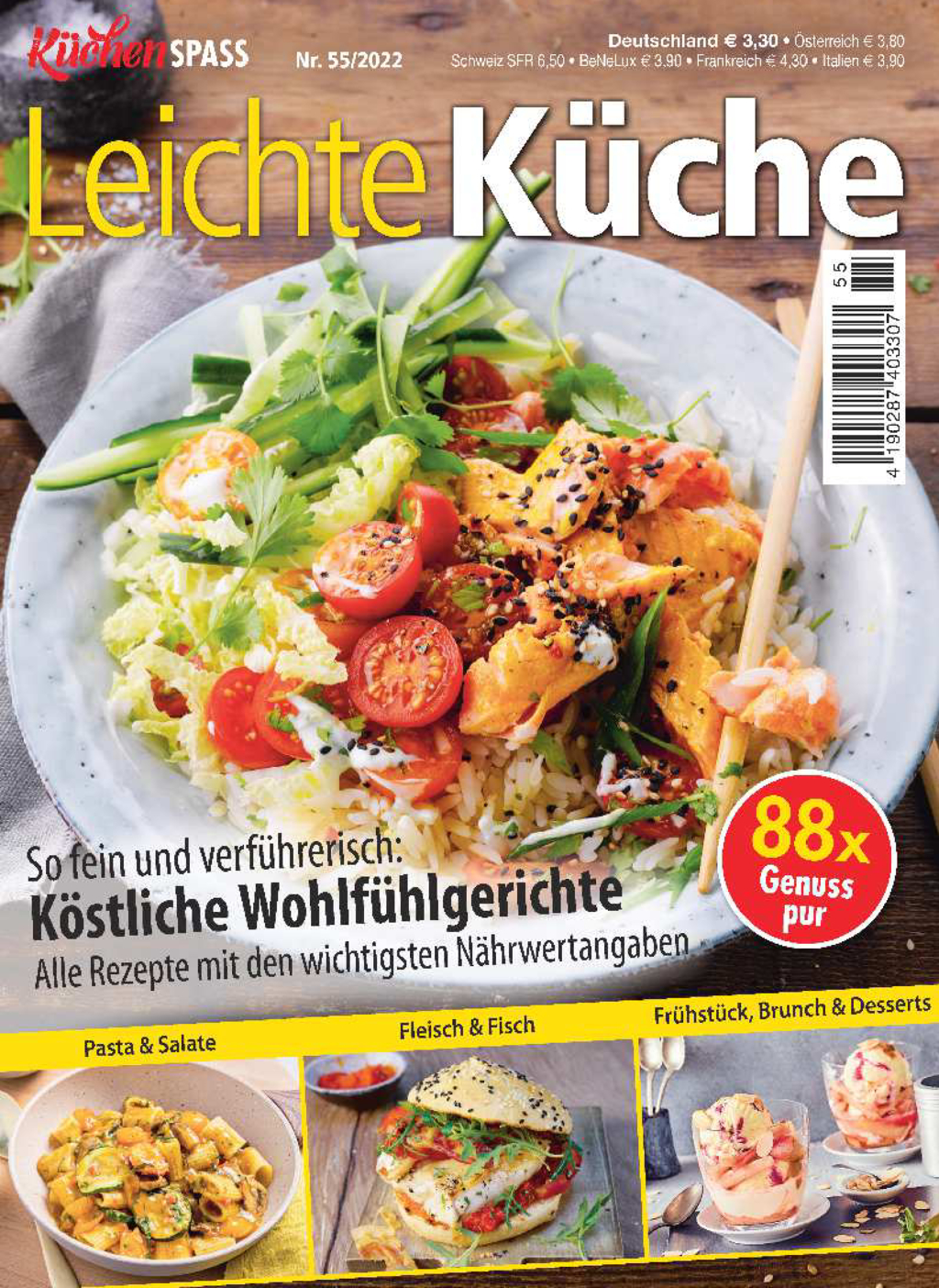 KüchenSPASS 55/2022 - Köstliche Wohlfühlgerichte