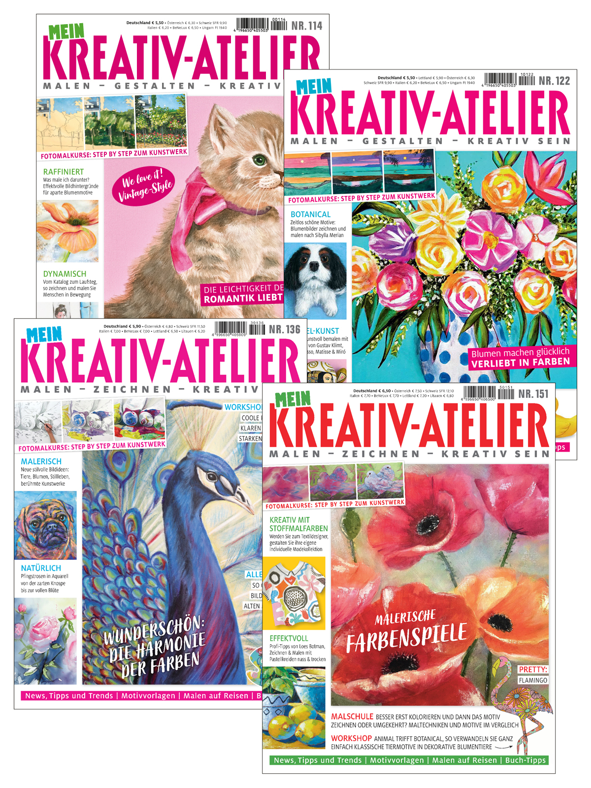 Kreativ-Atelier-Bundle BBu25032 Sparpaket Produktbild: Kreativ-Atelier-Bundle BBu25032