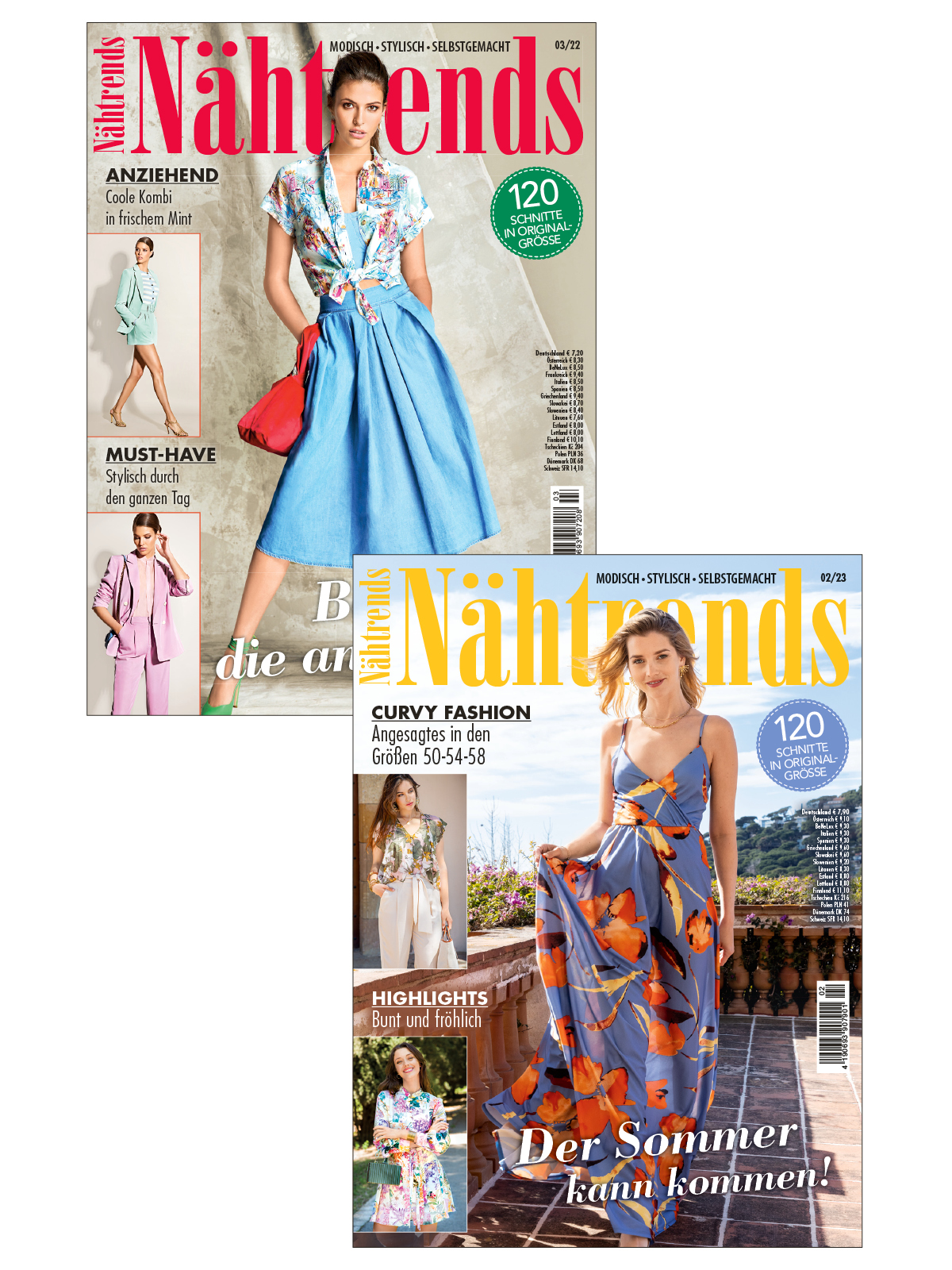 Nähtrends Bundle NTBu001: 23 002 + 22 003