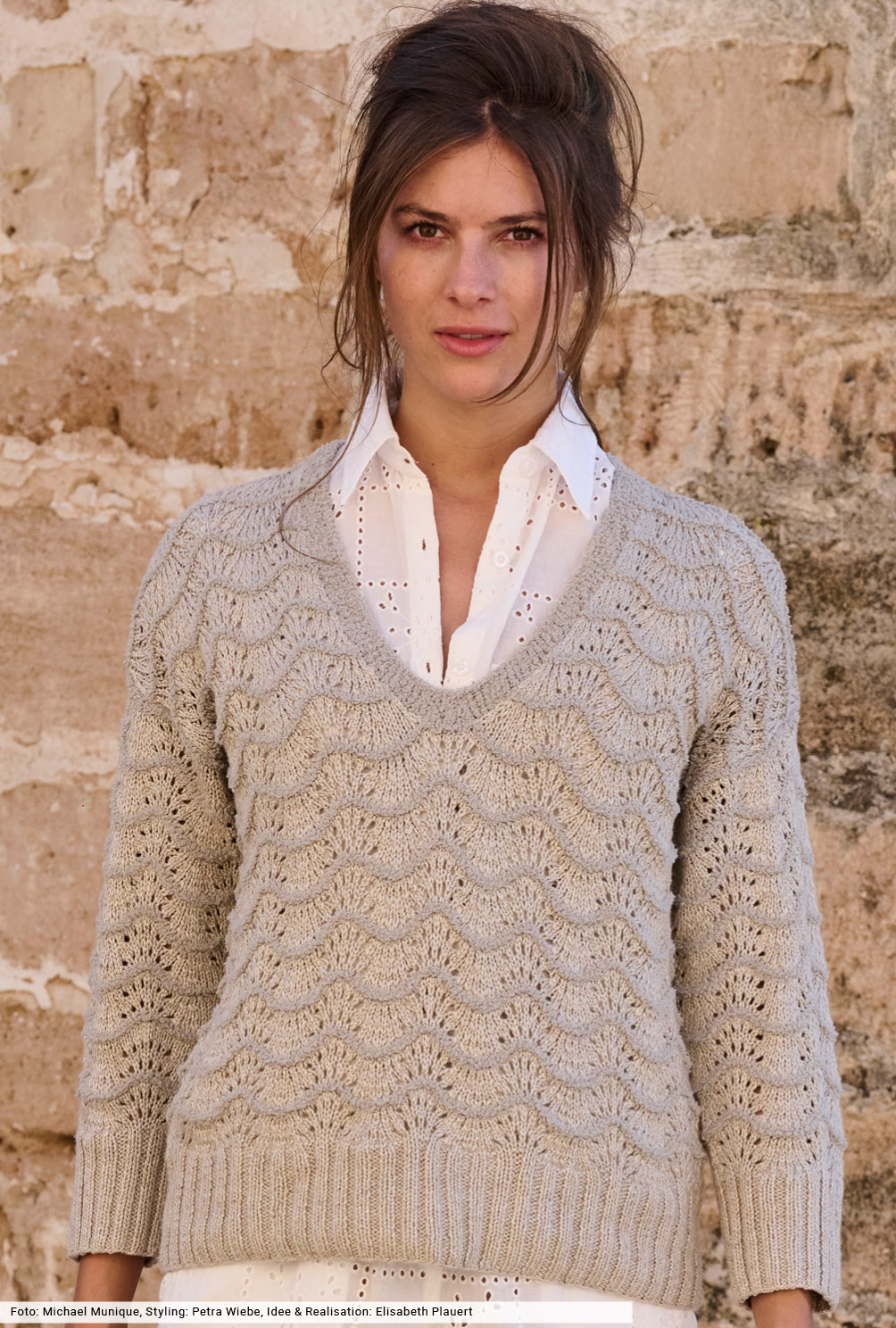 Modellansicht Bild 2: Pulli mit Wellenstrukturen