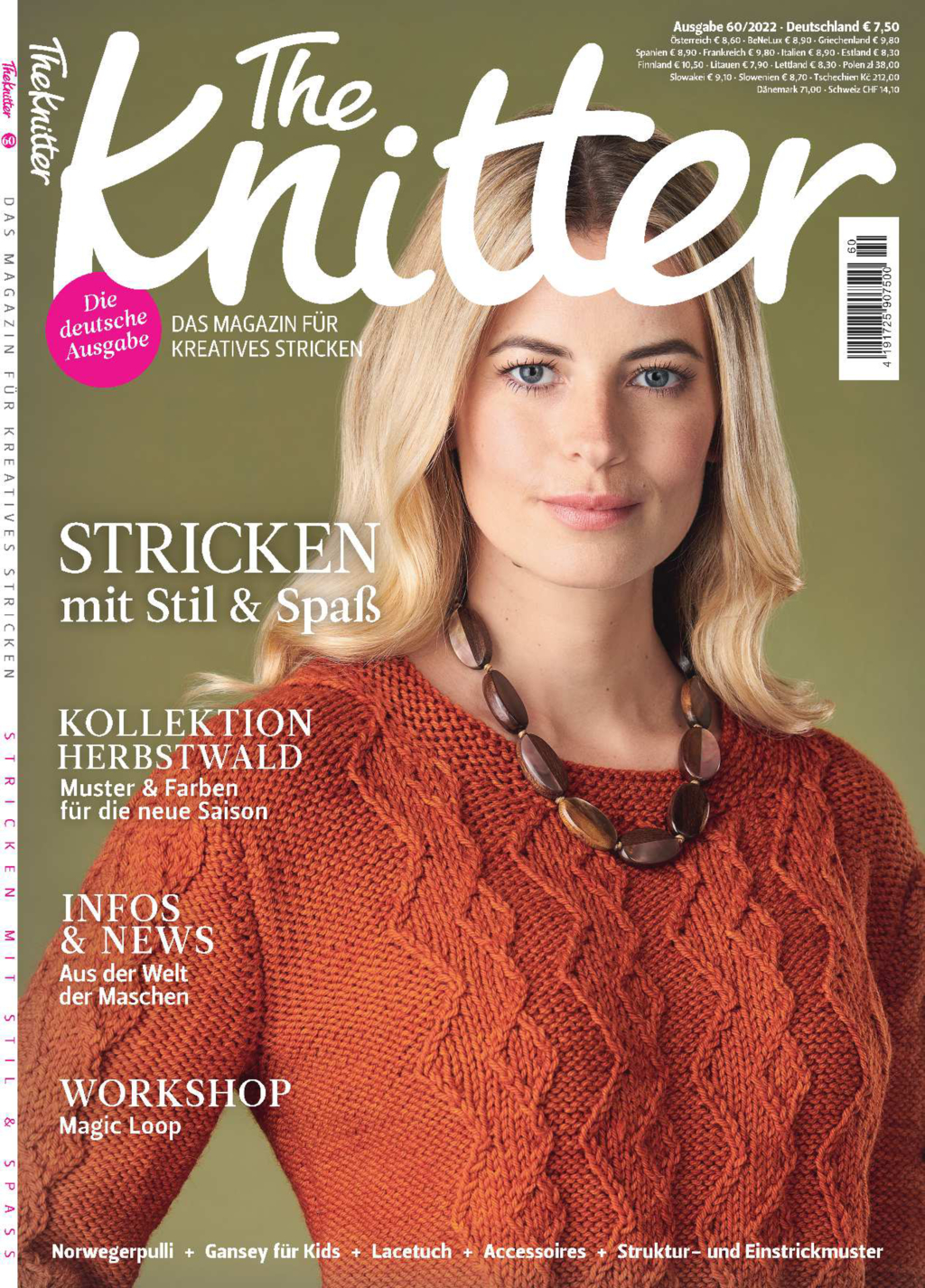 E-Paper: The Knitter 60/2022 - Stricken mit Stil und Spaß