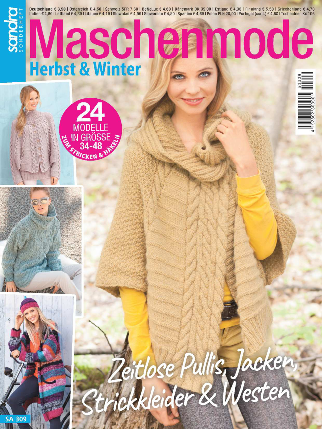 Magazin Produktbild: Sandra Sonderheft SA 309 -  Maschenmode für Herbst & Winter