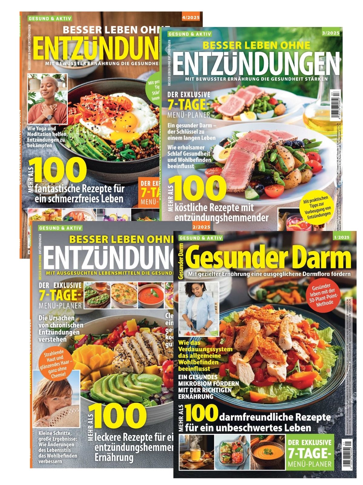 Sparpaket Produktbild: GESUND & AKTIV E-Paper Archiv 2025 - alle Ausgaben als E-Paper Sparpaket