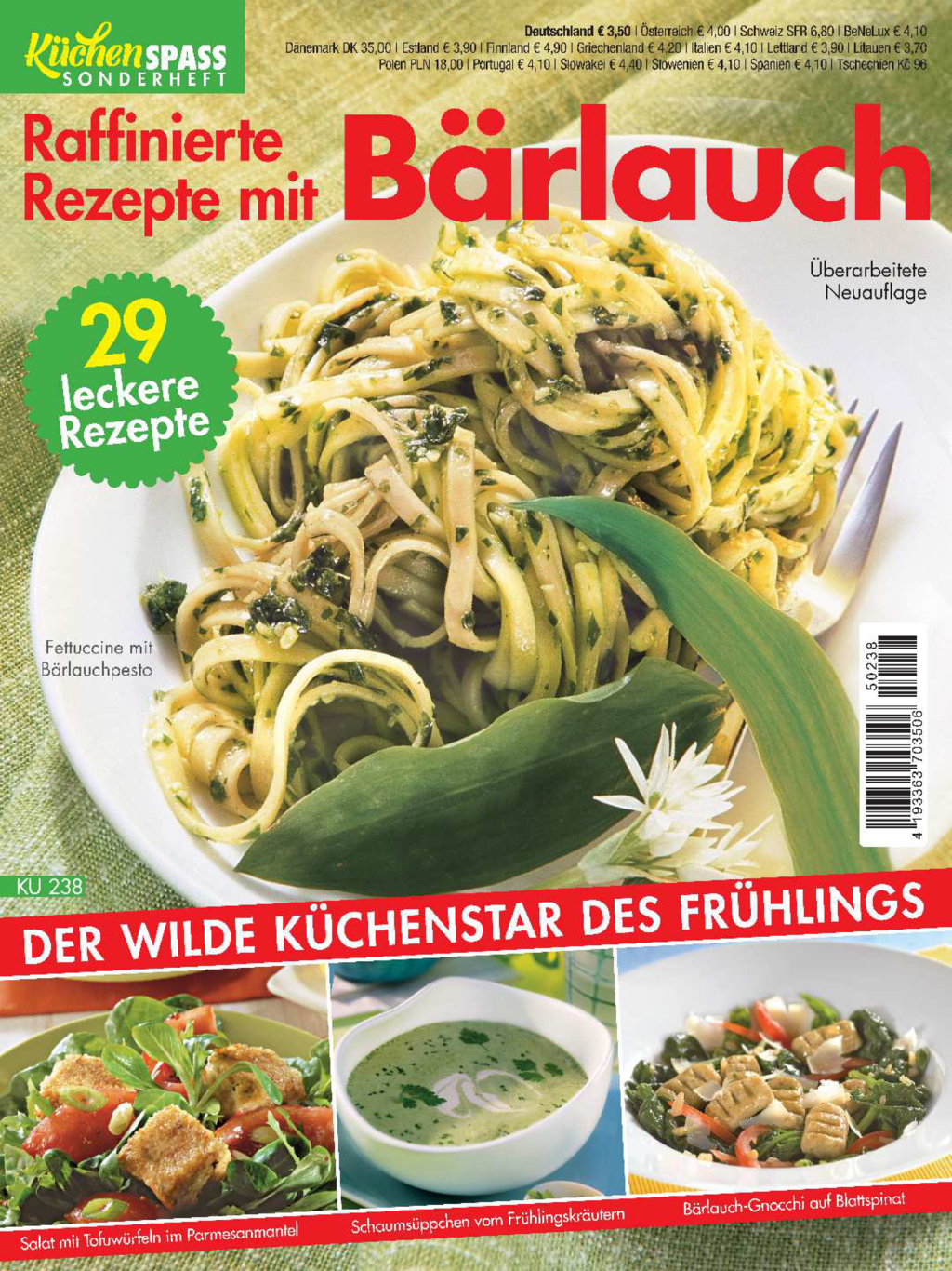 Küchenspaß Sonderheft KU 238 - Bärlauch Magazin Produktbild: Küchenspaß Sonderheft KU 238 - Bärlauch