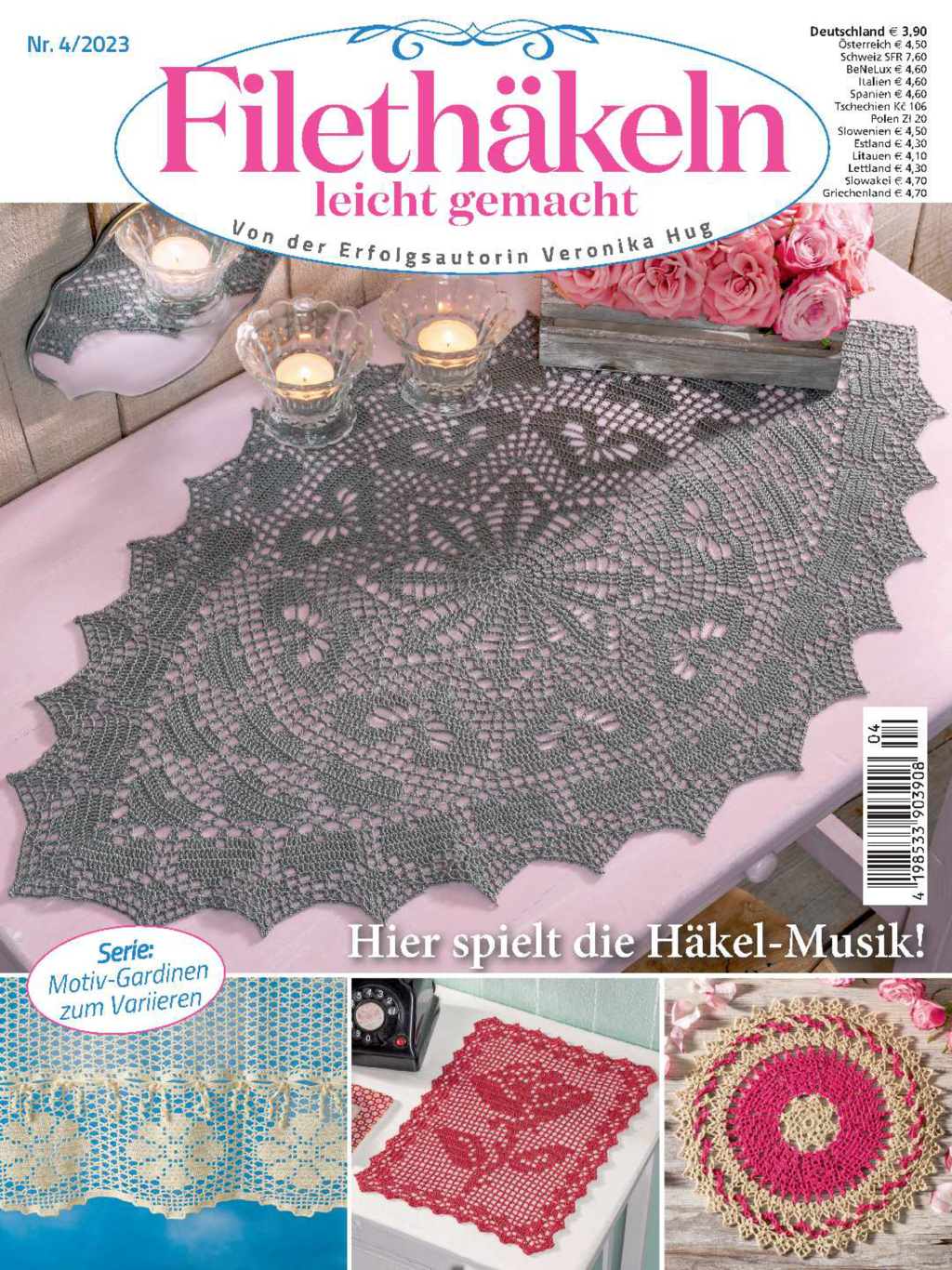 Filethäkeln leicht gemacht Nr. 4/2023 - Hier spielt die Häkel-Musik! Magazin Produktbild: Filethäkeln leicht gemacht Nr. 4/2023 - Hier spielt die Häkel-Musik!