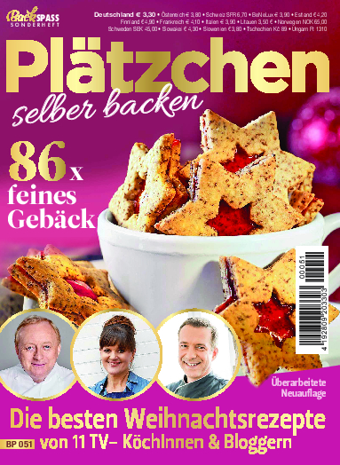 Magazin Produktbild: Backspaß Sonderheft BP 051 - Plätzchen selber backen