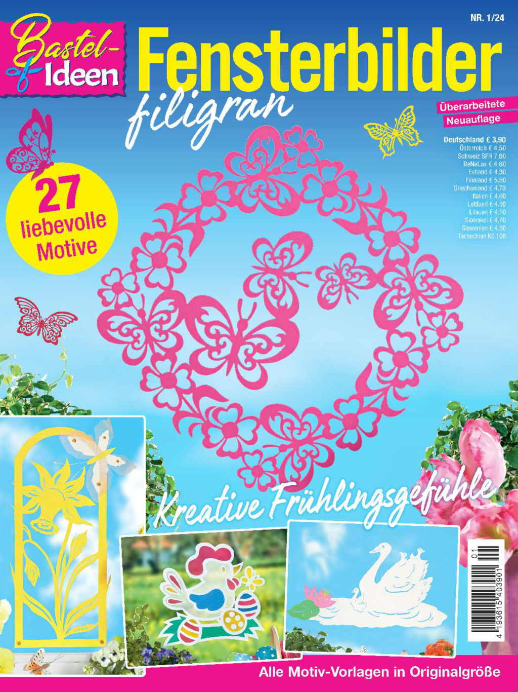 Magazin Produktbild: Bastel-Ideen BLD 24001 - Filigrane Fensterbilder