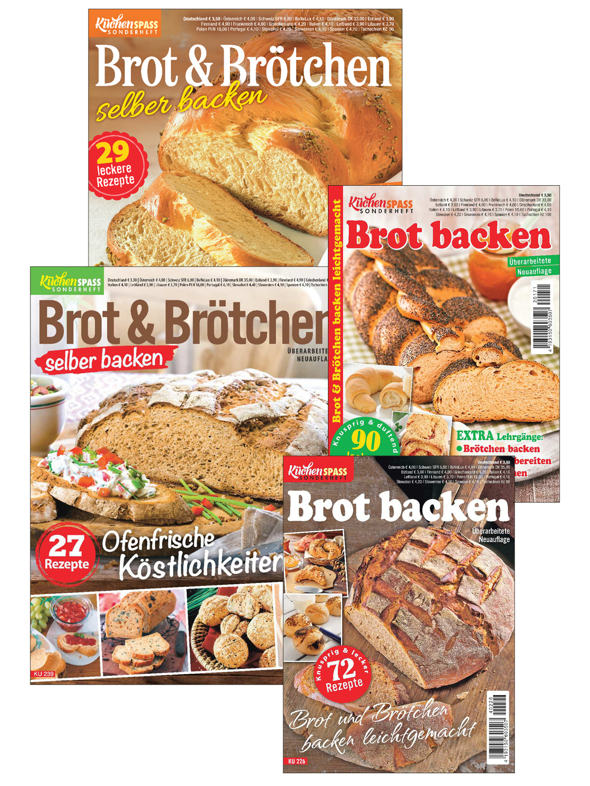 Brot backen-Bundle ZuBu25029 Sparpaket Produktbild: Brot backen-Bundle ZuBu25029