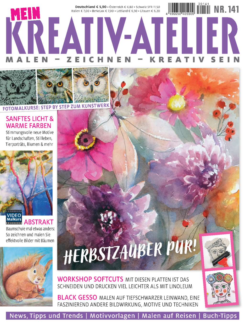 Großes Herbst Kreativ Bundle: KT 141 + 117 + 125 + 129 + 134