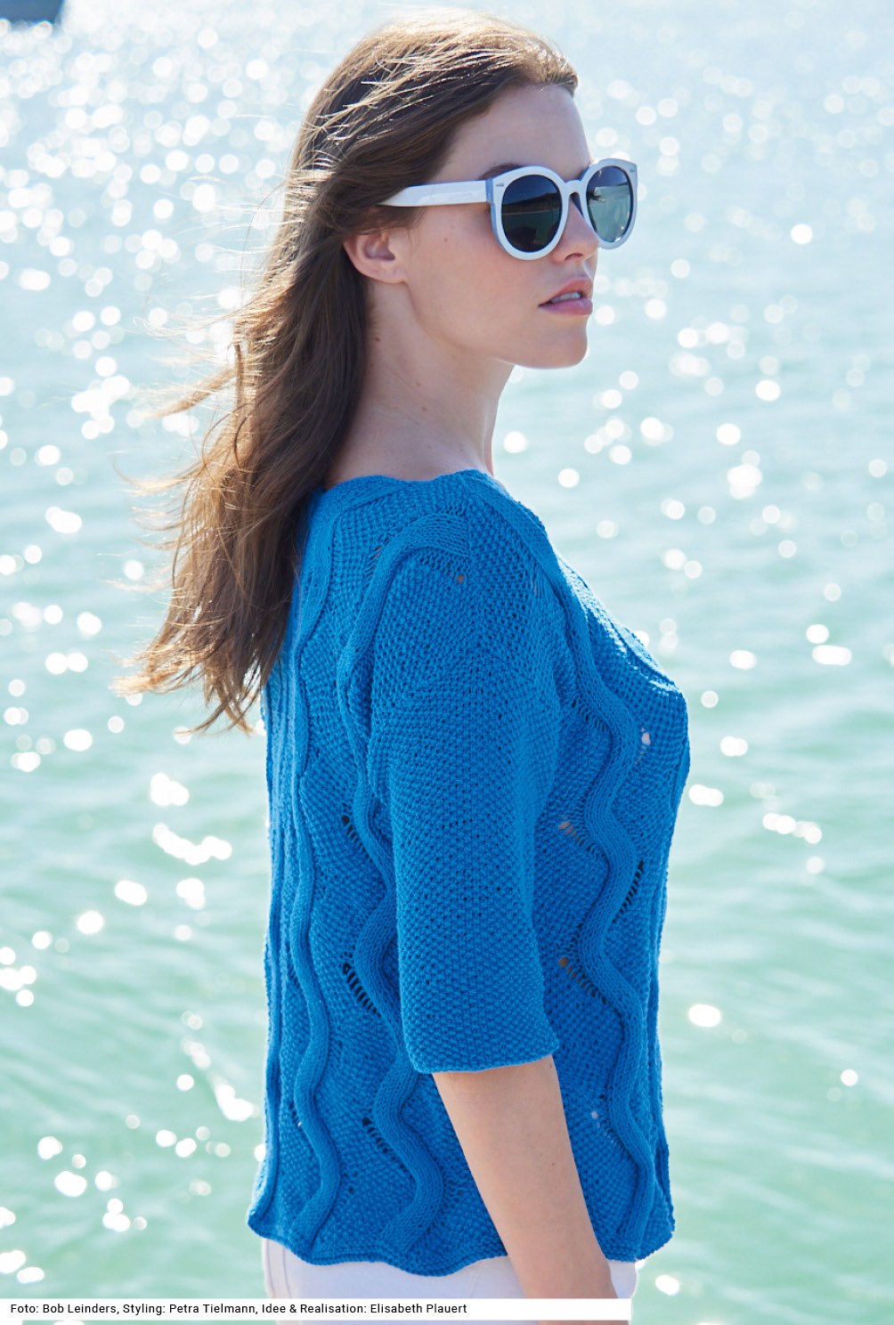 Strickset - Pullover mit Wellenmuster aus SABRINA