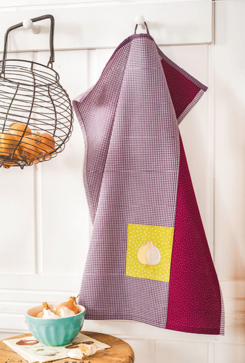 Modellansicht Bild 4: Genähte und bestickte Küchenhelfer, Accessoires und Deko-Objekte im Gemüsedesign