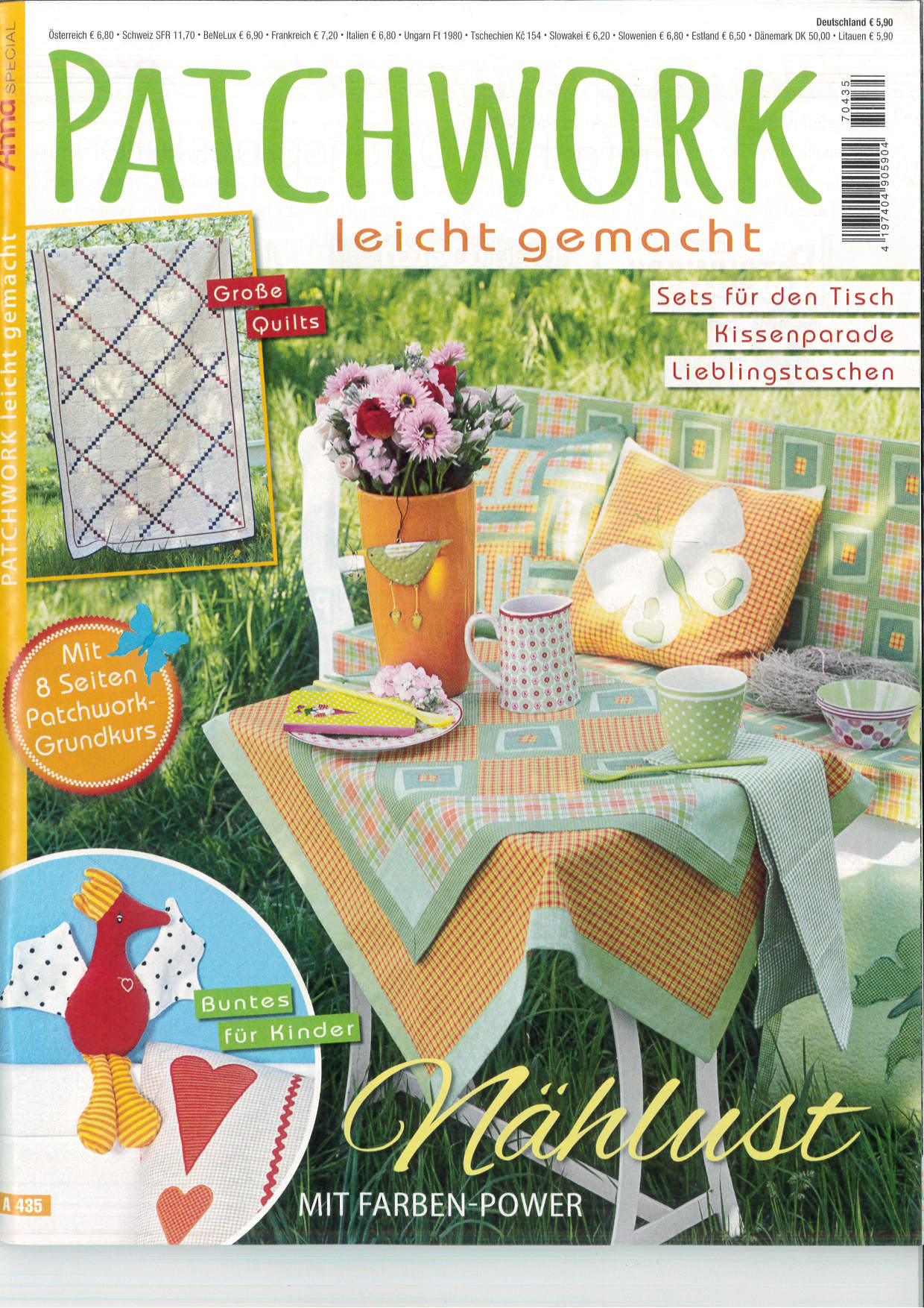 Anna Special A 435 - Patchwork Magazin Produktbild: Anna Special A 435 - Patchwork