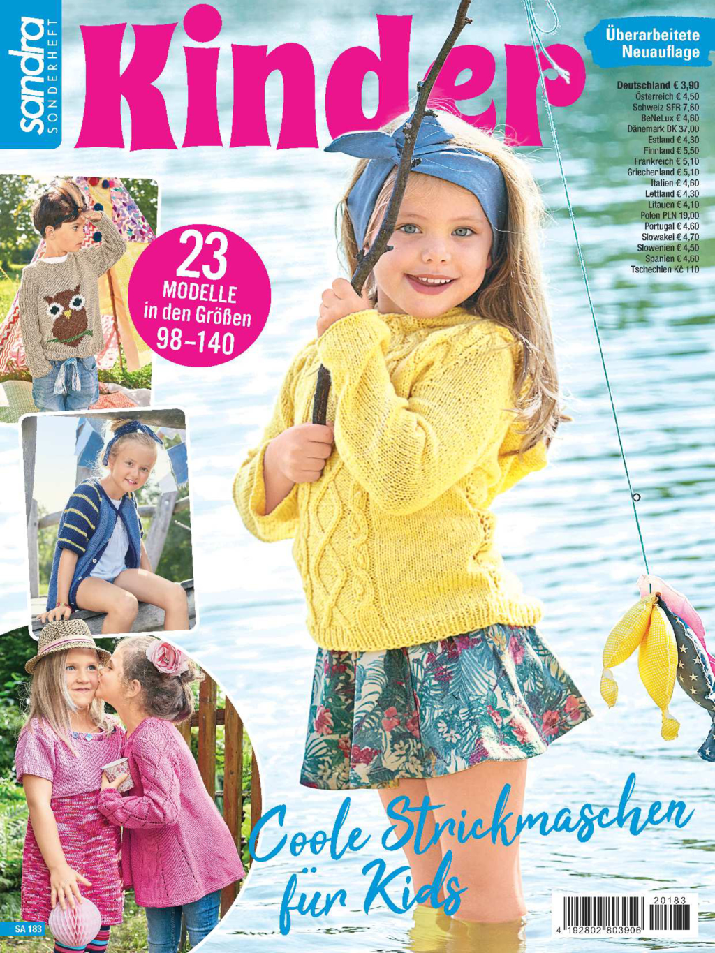 Sandra Sonderheft SA 183 - Coole Strickmaschen für Kids Sandra Sonderheft SA 183 - Coole Strickmaschen für Kids