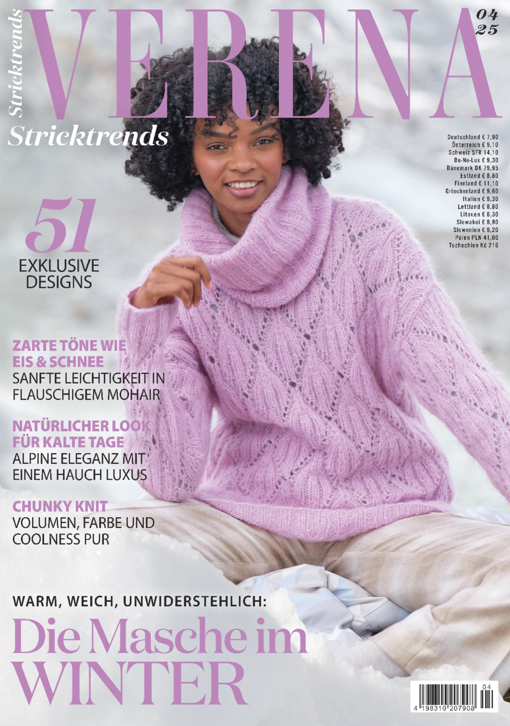 Magazin Produktbild: Verena Stricktrends 04/2025 - Die Masche im Winter