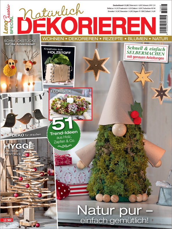 Lena Creativ Special LC 562 - Natürlich dekorieren - Natur pur - einfach gemütlich!
