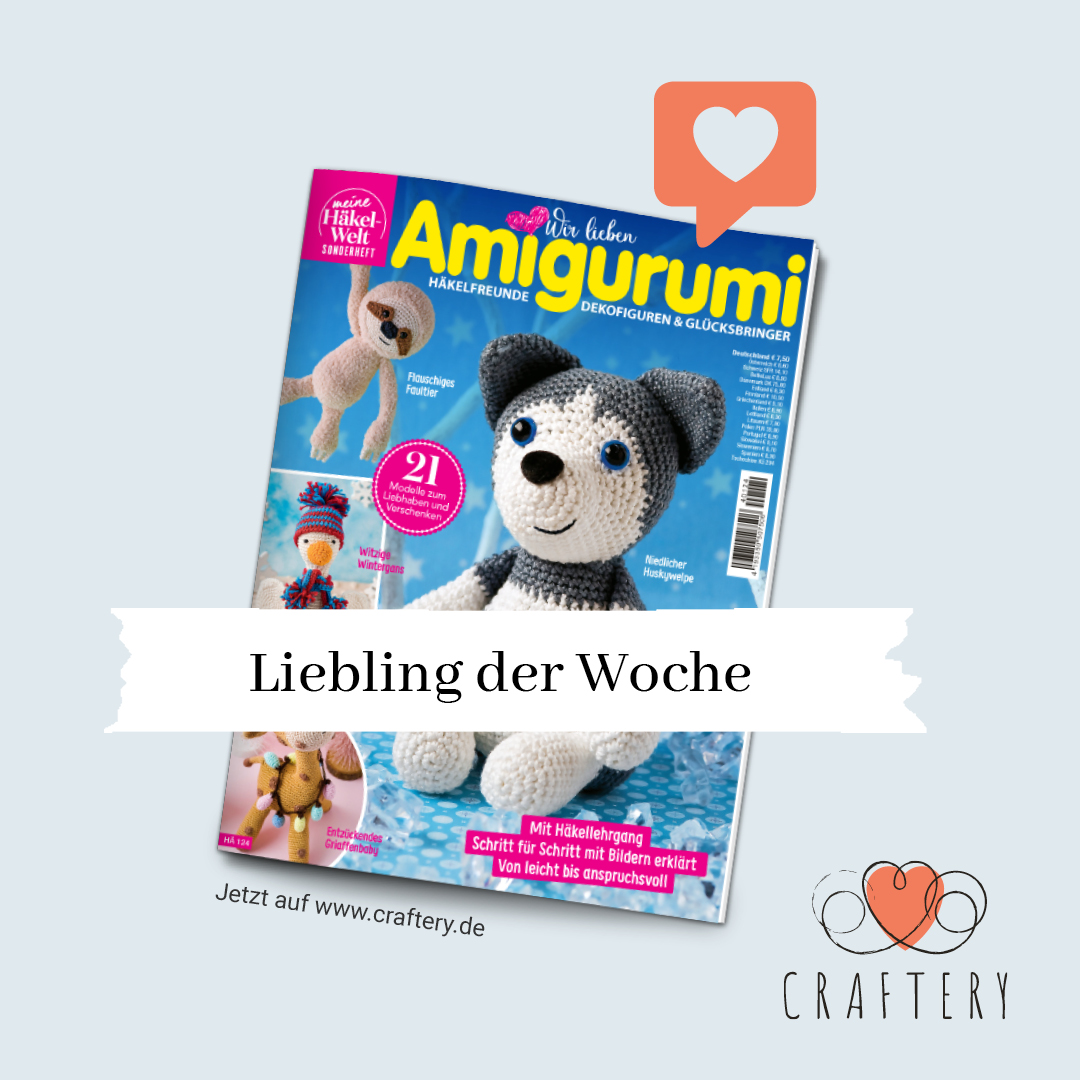 Meine Häkelwelt Sonderheft HÄ 124 - Amigurumi Modisches, handgemachtes Häkelmagazin mit buntem Design und kreativen DIY-Figuren zum Nachmachen.