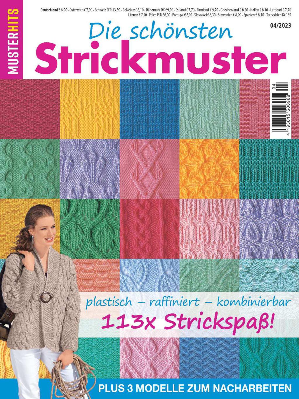 Magazin Produktbild: Muster-Hits 4/23 - Die schönsten Strickmuster